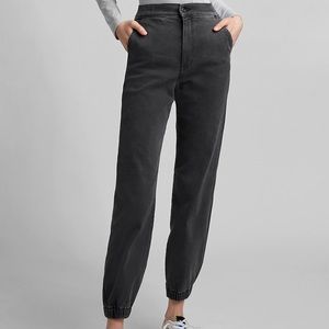 Express High Waisted Black Jogger Jeans